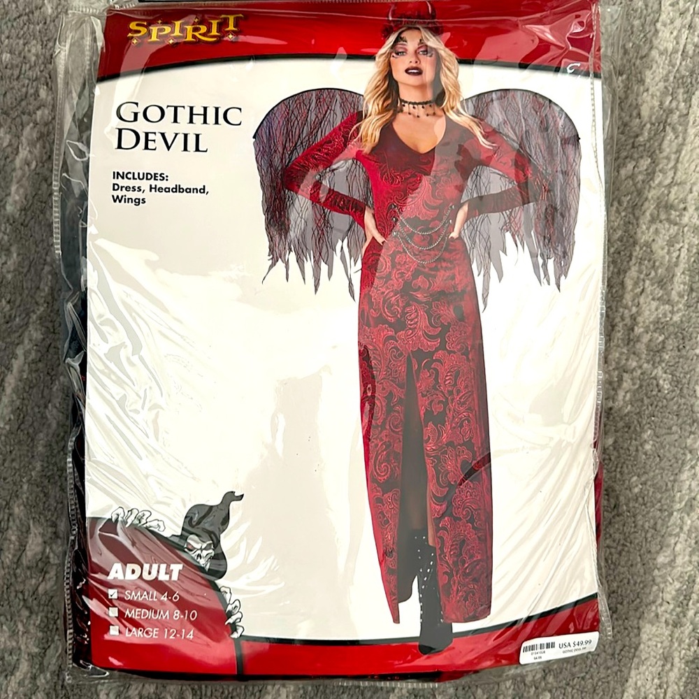 Gothic Devil Women’s Halloween Costume